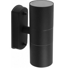 Светильник архитектурный настенный DH0704 230V без лампы 2*GU10, 60*163*103 черный  11881  FERON