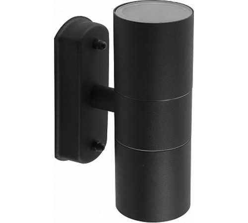 Светильник архитектурный настенный DH0704 230V без лампы 2*GU10, 60*163*103 черный  11881  FERON