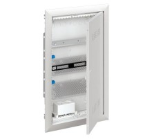 Шкаф мультимедийный с дверью с вентиляционными отверстиями и DIN-рейкой UK630MV (3 ряда)  2CPX031391R9999  ABB