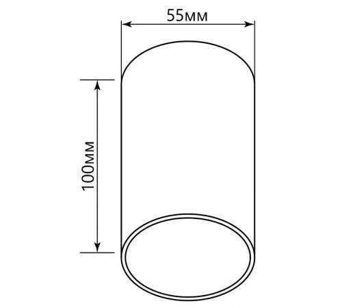 Светильник накладной потолочный под лампу, спот, ML176 MR16 20W 220V, хром  40511  Feron