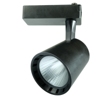 Светильник светодиодный трековый однофазный PTR 0325 25w 4000K 24° BL (чёрный) IP40  5010611  Jazzway
