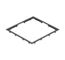 Защитная рамка для напольного покрытия для кабель-канала EBK (полиамид, черный)  7404070  OBO Bettermann