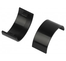 Соединитель  C-KK-30-13-GR на стык для полукруглого кабель-канала графит 30х13мм 2шт/комплект  Б0064907  ЭРА