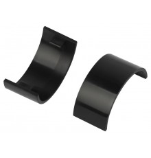 Соединитель  C-KK-30-13-GR на стык для полукруглого кабель-канала графит 30х13мм 2шт/комплект  Б0064907  ЭРА