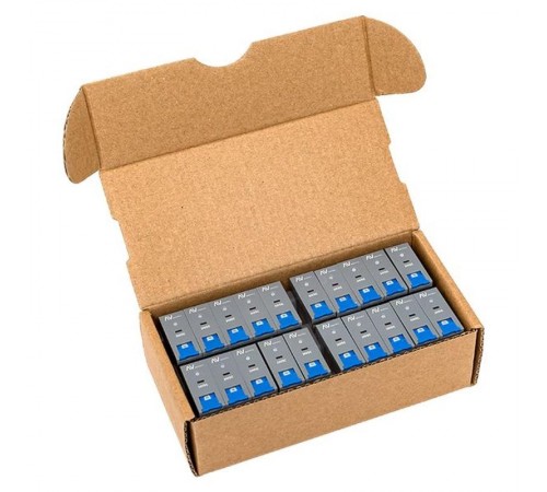 Реле промежуточное с кнопкой и мех. Индикацией RPAt 25/1 12A 24В DC  rpat-25-1-24DC   EKF