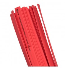 Термоусаживаемая трубка ТУТ нг 16/8 красная EKF PROxima  tut-16-r-1m  EKF