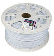 Лента светодиодная 220В IP75 NEON 50м розовый свет ULS-N21-2835-120LED лента /m-8mm-IP67-220V-8W/m-50M-PINK  UL-00003768  Uniel