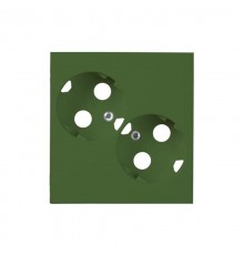 Накладка двойной розетки ProDuct, зеленый  AUD09-05   2TKA00001027  ABB