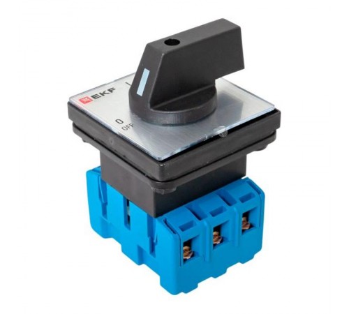 Переключатель кулачковый ПК-2-13 40А 3P "ВКЛ-ВЫКЛ" IP65  pk-2-13-40-65  EKF