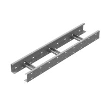 Лестничный лоток кабельрост 400х85х9000, толщ. 2,5 мм, Сендзимир цинк, 018459  ЛКР-400х85х9000-2,5-СЦ   Ostec