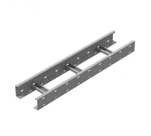 Лестничный лоток кабельрост 400х85х9000, толщ. 2,5 мм, Сендзимир цинк, 018459  ЛКР-400х85х9000-2,5-СЦ   Ostec