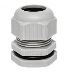 Сальник PG25 IP54 (2 шт) d отв. 31 мм / d провод. 16-21 мм PROxima  plc-pg-25-2-r  EKF