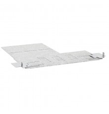 Перегородка для отгораживания горизонтальных шин - XL3 4000 - вид 2b - шкаф глубиной 725 мм  020893  Legrand