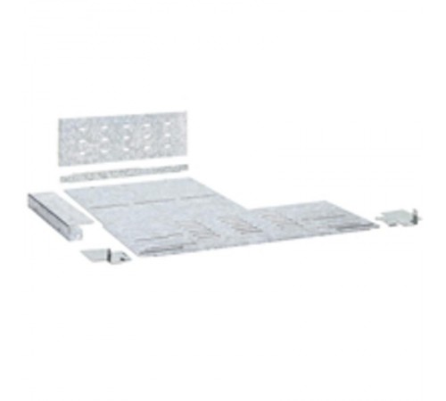 Перегородка для отгораживания горизонтальных шин - XL3 4000 - вид 2b - шкаф глубиной 725 мм  020893  Legrand