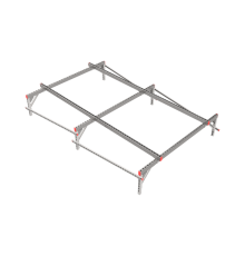 Опорная конструкция для установки оборудования TECHNORAPTOR 2000х3000 тип 1  KM-TR-SSEI-2000-3000-1  КМ - профиль