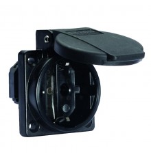 Розетка встраиваемая Schuko 16A 3p 250V IP54 черные 71097 I 71097-Bals I Bals