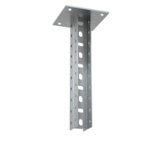 Универсальная потолочная стойка двойная усиленная 2500 мм  2UPTU2500  КМ - профиль