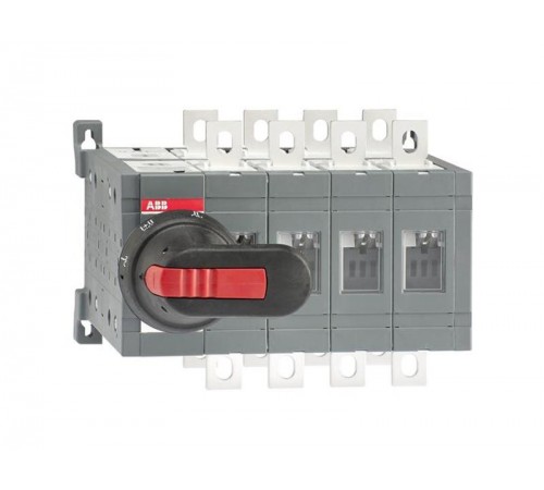 Рубильник реверсивный OT160E04CLP (с ручкой) переключение без разрыва тока  1SCA108491R1001  ABB
