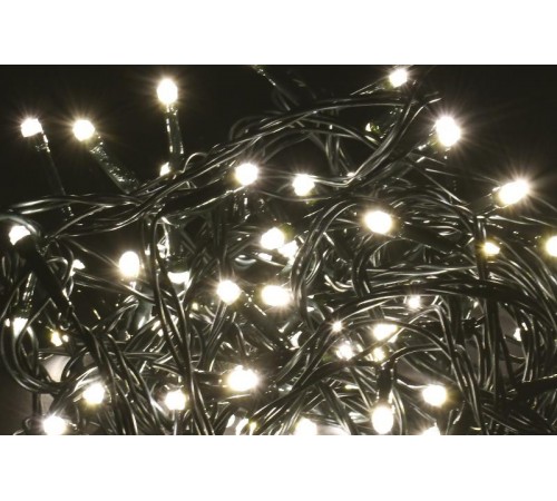 Гирлянда светодиодная нить 5м 50WW IP20 зеленый шнур 230В контр. 8 режимов  LGDB110-1-050-05-G-S-20  IEK