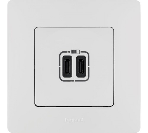 Etika Белый Рамка 1-ая  672501  Legrand