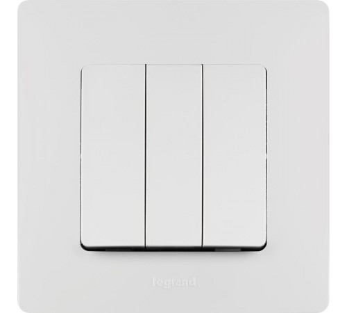 Etika Белый Рамка 1-ая  672501  Legrand