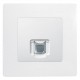 Etika Белый Розетка телефонная RJ11  672240  Legrand