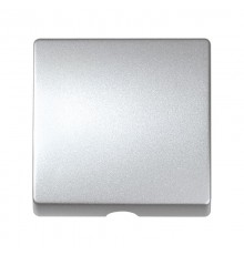 Simon 82 Накладка на кабельный вывод, S82 Detail алюминий  82051-93  Simon