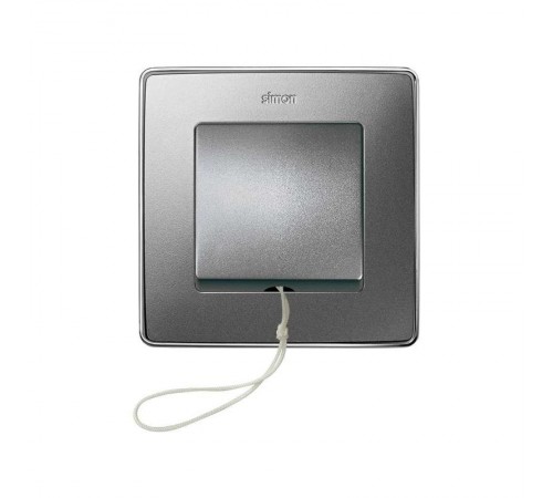 Simon 82 Накладка на кабельный вывод, S82 Detail алюминий  82051-93  Simon