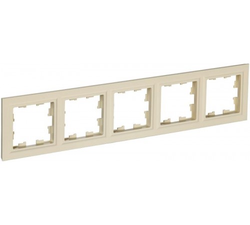 BRITE Рамка 5-ая РУ-5-БрКр бежевый   BR-M52-K10  IEK