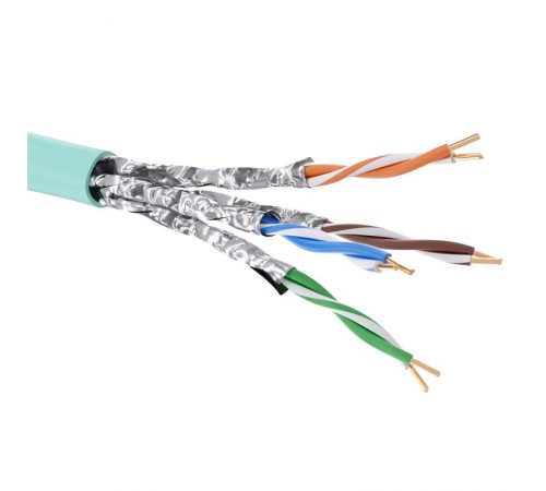 Кабель CAT 6A, U/UTP Application, нг(А)-LSLTx, бухта 500м, аква  RN6AUUA03AQ  DKC