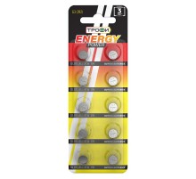 Батарейка щелочная (алкалиновая) G3 (392) LR736, LR41 (200/1600/134400) (часовая)   C0035065  ТРОФИ