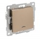 Ugra Выключатель 1кл. (инд), СУ , 10А, 250В, шампань  С11В18-027  GUSI Electric