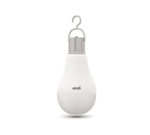 Лампа светодиодная LED A60 7W E27 470lm 4100K с Li-Ion аккумулятором 1/10/60  102402207  Gauss