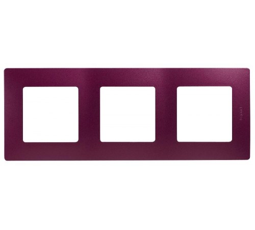 Etika Сливовая Рамка 3-ая  672563  Legrand