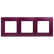 Etika Сливовая Рамка 3-ая  672563  Legrand