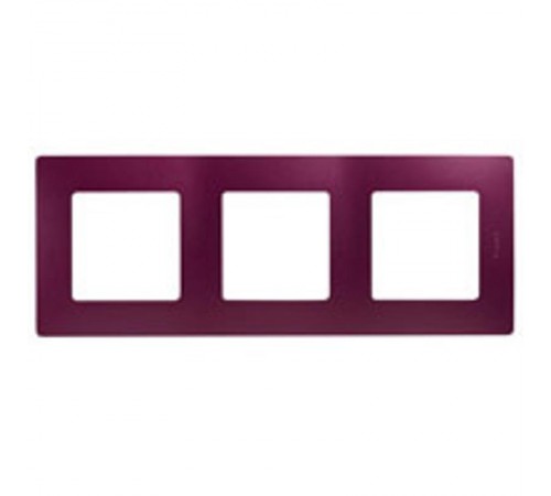 Etika Сливовая Рамка 3-ая  672563  Legrand