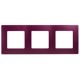 Etika Сливовая Рамка 3-ая  672563  Legrand