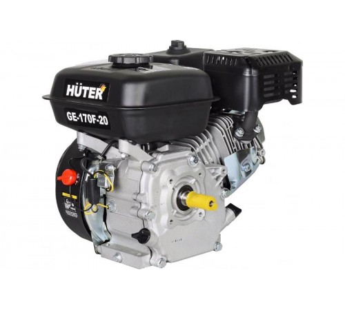 Двигатель бензиновый GE-170F-20  70/15/2  HUTER