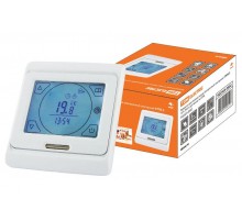 Термостат для теплых полов электронный сенсорный ТТПЭ-2 16А 250В с датчиком 3м  SQ2503-0002  TDM