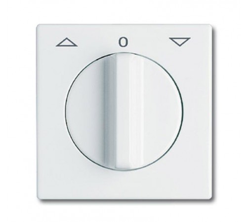 Накладкас поворотной ручкой, 2712/2713 U и 2722/2723 U, IP44, серия Allwetter 44, цвет альп. белый  1710-0-1811   2CKA001710A1811  ABB