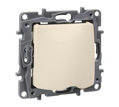 Etika Слоновая кость Вывод кабеля IP21  672329  Legrand