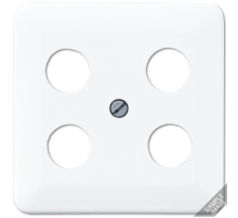 Крышка для SAT-TV-розетки с 4-мя гнездами  561-4SAT1  Jung