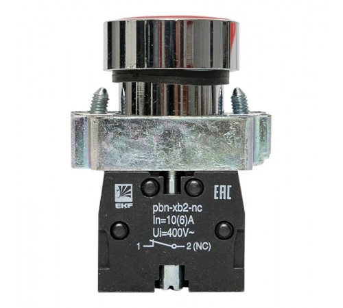 Кнопка BA42 красная NC  xb2-ba42  EKF