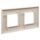 Рамка ARTLEBEDEV "Ванильная дымка" "Avanti", 4 мод.  4405904  DKC