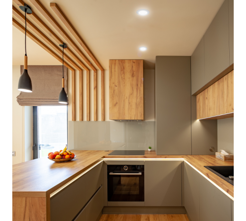 Светильник светодиодный встраиваемый круглый белый, 7W, 500 Lm LED 2700K  946411107  Gauss