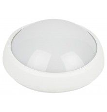 Светильник светодиодный пылевлагозащищенный для ЖКХ ДПО SPB-1-12-MWS (W) IP54 12Вт 4000К 960лм круг 180х98 БЕЛ с ДД  Б0036398  ЭРА