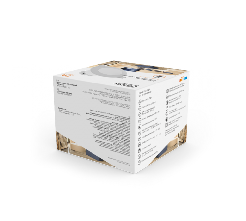 Светильник светодиодный встраиваемый круглый белый, 7W, 500 Lm LED 2700K  946411107  Gauss