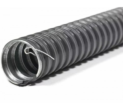 Металлорукав в ПВХ изоляции Р3-ЦП нг-LS 25 (50 м) с протяжкой  zeta44117  ГОФРОМАТИК