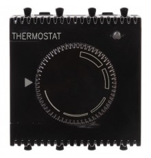 Термостат "Черный квадрат" "Avanti" для теплых полов, 2 мод  4402162  DKC