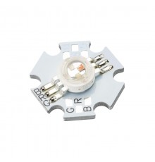 Мощный светодиод ARPL-Star-3W-EPA-RGB (350mA, W/W)  022248  Arlight